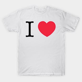 'I love' – do you? T-Shirt